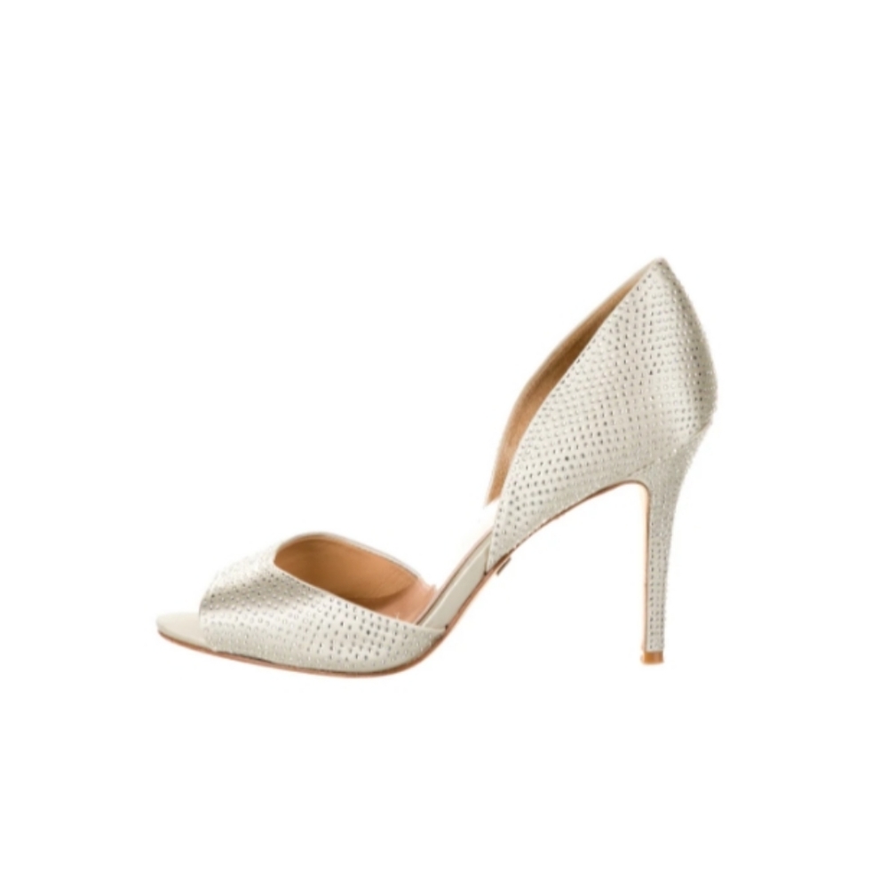 Badgley Mischka Crystal D'Orsay Pumps